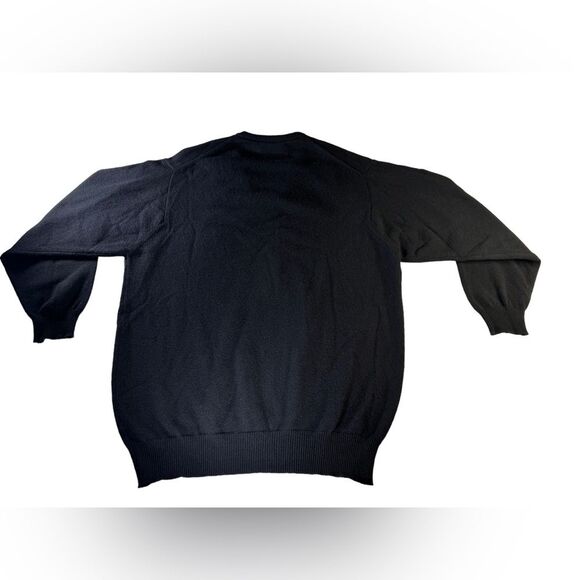 The Saint Andrew’s Links Open Collection Vintage 1995 V Neck Sweater Lambs Wool - Picture 9 of 10